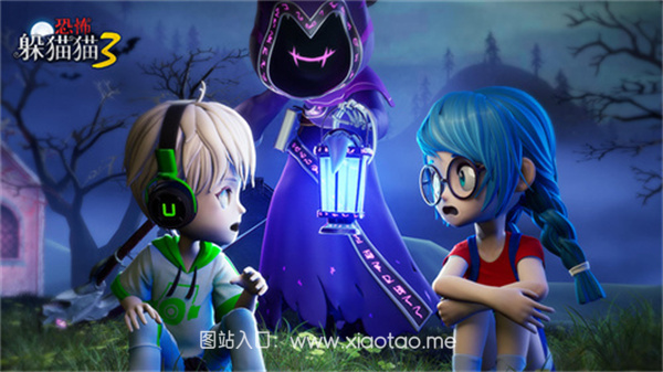 恐怖躲猫猫3去广告破解版:经典背光与像素化设计,乐趣升级!